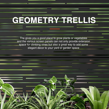 Casaphoria Metal Raised Garden Bed with Trellis and Wheels, 72"x35"x16" Arched Planter Box for Climbing Plants, Vegetables & Vines, Features Drainage Holes and Privacy Screen (Black-Shine)