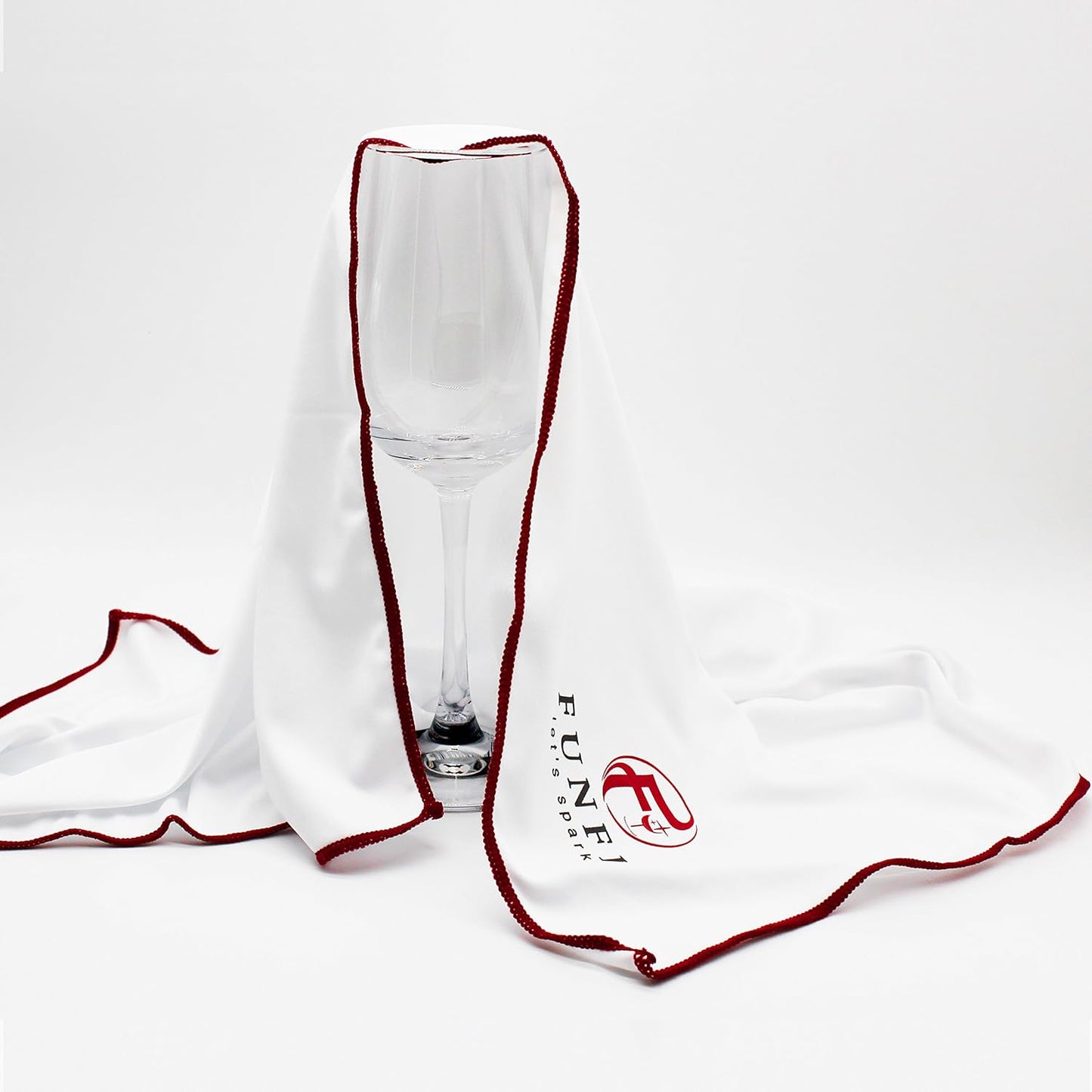 Large Microfiber Glass Polishing Cloth, Lint Streak Free Drying Towel 24x20 inch (4-Pack)