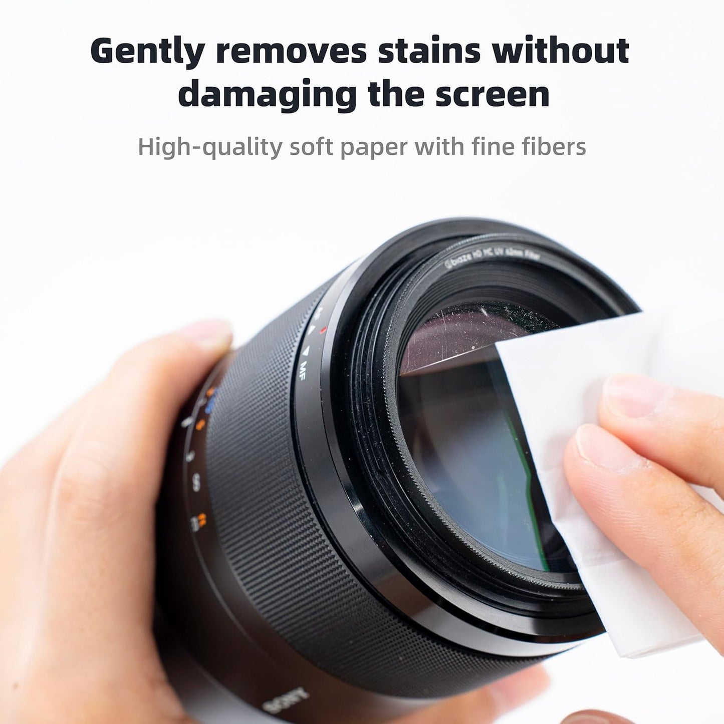 400 Count Lens Wipes for Eyeglasses, Eye Glasses Cleaner Wipes Pre-moistened Individually Wrapped Sracth-Free Streak-Free Eyeglass Cleaning Wipes for Camera Lens, Sunglass, Goggles