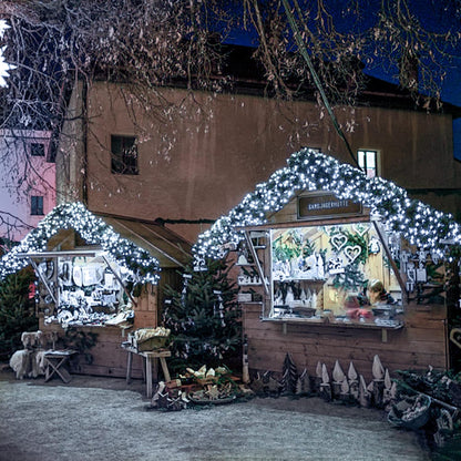 suddus 33ft 100 LED Outdoor String Lights, White Fairy Lights Battery Operated with Remote, Led Twinkle Lights for Bedroom, Backyard, Wedding, Tree, Mason Jar, Wall, Centerpiece, Christmas