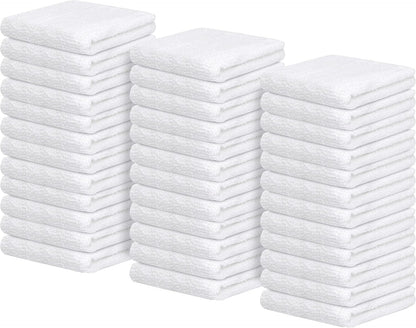 Avalon Towels Terry Bar Mop Towels (Value Pack of 36) Size 16"x19" – Absorbent and Durable, Multipurpose Cleaning Rags, Cotton Cleaning Cloths, Terry Cloth Rags, Reusable Shop Rag