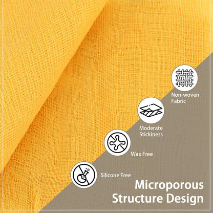 8 Pack Tack Cloths, Tack Rags for Woodworking, 17.7 x 35.4 in Tac Cloth Dust Stain Rags for Automotive Painting, Sanding, Cleaning, Dusting, Staining