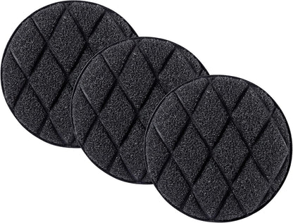 Jetz-Scrubz Scrubber Sponge, J22/3, Round, Set of 3, Made in the USA