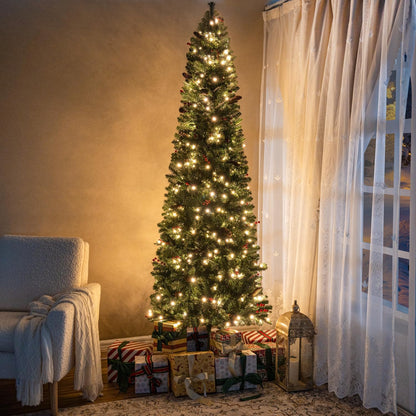 Belen Pencil Christmas Tree Green/7.5ft