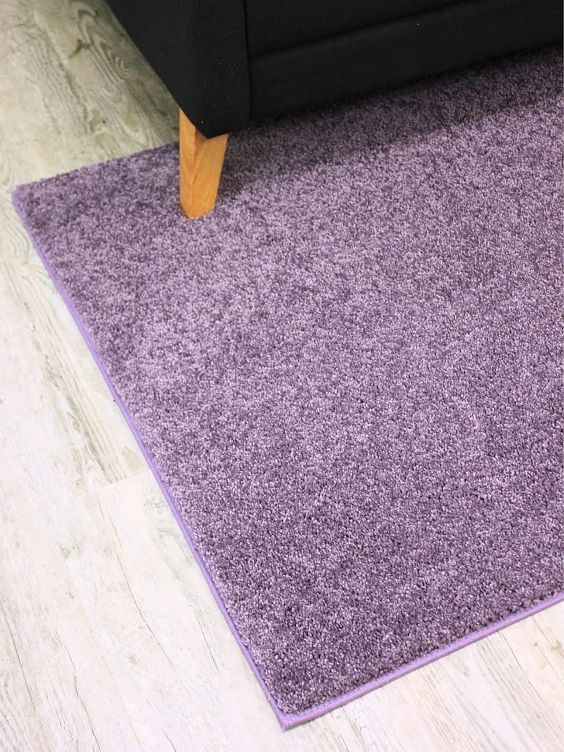 KOECKRITZ Soft and Colorful Kids Classroom Area Rugs (Passes Flammability Pill Test) Many Sizes and Bright Colors to Select from (3' Round, Lavender)