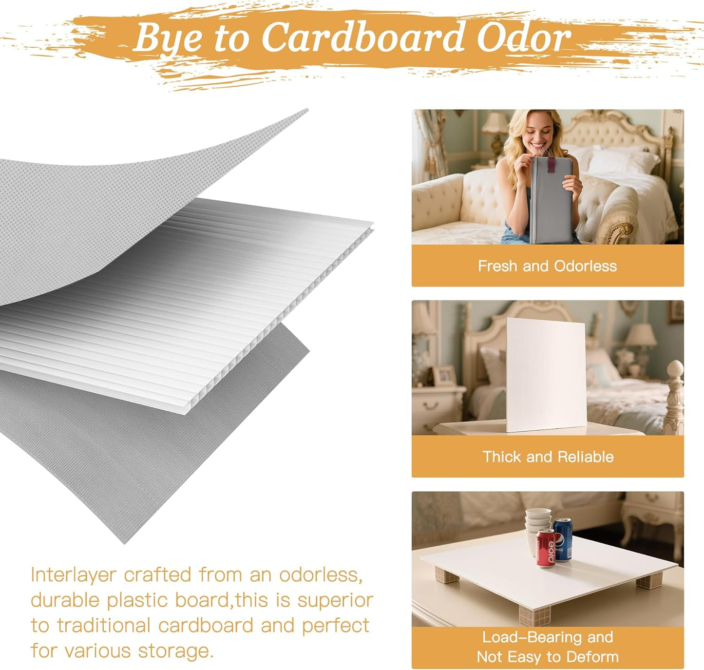 Criusia Under Bed Storage Bins with Clear PVC Lids – 2 Pack Large Underbed Organizers with Heavy-Duty Handles, Reinforced with 800G PP Panels & 80G Non-Woven Fabric – Waterproof & Foldable, Gery