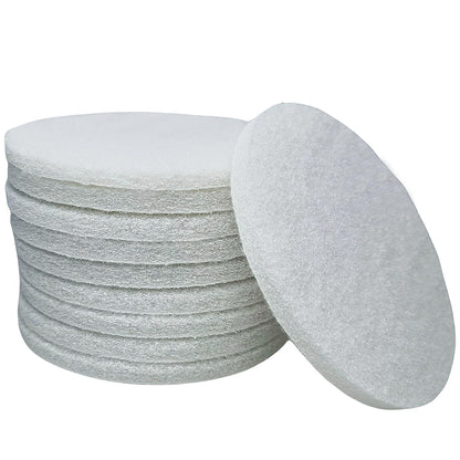 10 Pack 5 Inch 2000 Grits Multipurpose Scrubber Scouring Pads Flocking Scuff Pads -Hoop and Loop Scuff Pads Conditioning Discs Polishing Pad for Furniture Automotive Cleaning, Rust Removal
