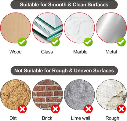 Transparent Window Weather Sealing Tape - 2-Inch x 33 Feet, Airtight Insulation Tape That Blocks Drafts, No Residue Removable Adhesive