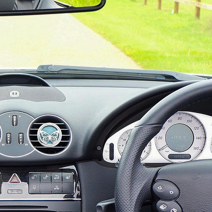 Car Diffuser Vent Clip 30mm Aromatherapy Essential Oil Automotive Diffuser Air Fresheners Vent Clips Car Accessories for Women Birthday Gifts (Butterfly)