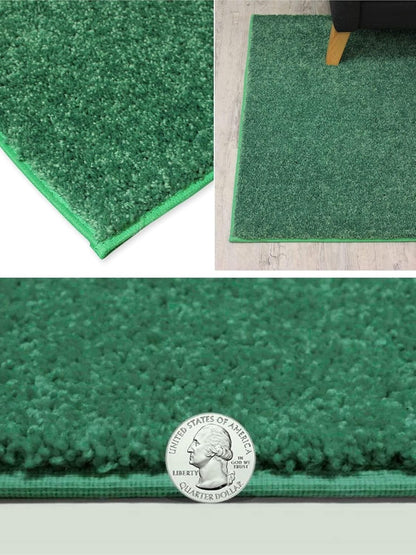 KOECKRITZ Soft and Colorful Kids Classroom Area Rugs (Passes Flammability Pill Test) Many Sizes and Bright Colors to Select from (6' x 8', Froggy)