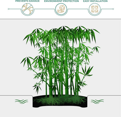 DeepRoot WB 36/60-300 Water/Bamboo Barrier Roll, 36” x 300’, 60 mil. Thickness, Black