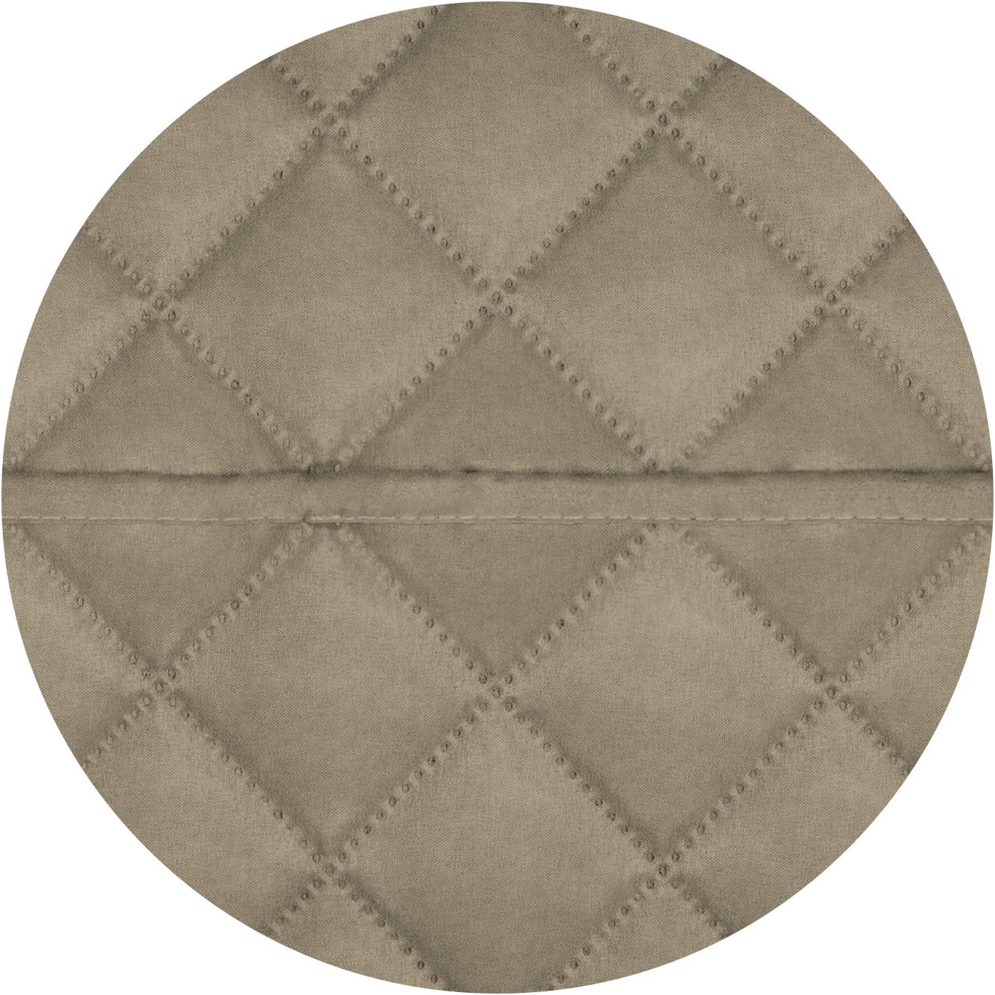 PureFit Reversible Quilted Sofa Cover, Water Resistant Slipcover Furniture Protector, Washable Couch Cover with Non Slip and Elastic Straps for Kids, Dogs, Pets (Sofa, Beige/Beige)