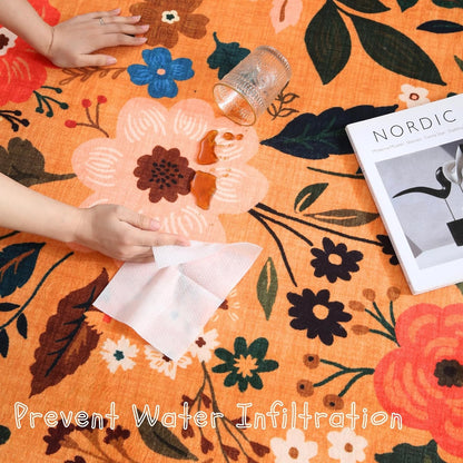 Runner Rug for Hallways Kitchen Rug Non Slip 2'6''x8' Washable Runner Rugs with Rubber Backing Soft Floral Carpet Runner for Hallways, Kitchen, Laundry, Bedroom, Bathroom(Yellow)