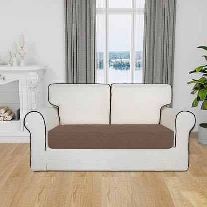Easy-Going Sectional Couch Covers for Dogs L Shape Sofa Cover Reversible Sofa Slipcover Chaise Lounge Cover Furniture Protector Cover for Pets Dog Cat (30 x 50 inches, Brown/Beige)