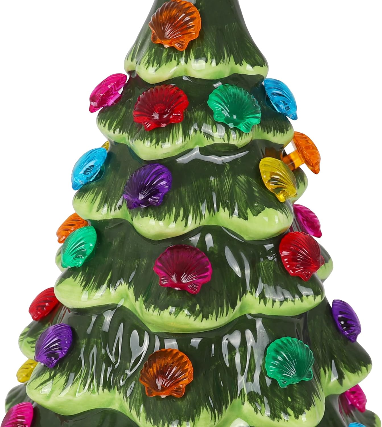 Ceramic Tree Replacement Bulbs - Bulbs for Vintage Ceramic Christmas Tree - Ceramic Christmas Tree Lights - Ceramic Christmas Tree Bulbs - Ceramic Christmas Tree Replacement Lights (Shell, 150)