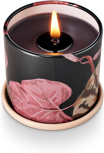 ILLUME Noble Holiday Collection Midnight Pumpkin Demi Vanity Tin Candle, 3 oz