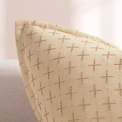 ZWJD 12x20 Pillow Covers Set of 2 Soft Polyester Textured Pillow Covers with Stylish Flange Edge Cozy Farmhouse Throw Pillows for Couch Bed Sofa Living Room