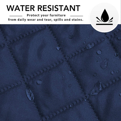 Easy-Going Sectional Couch Covers for Dogs L Shape Sofa Cover Reversible Sofa Slipcover Chaise Lounge Cover Furniture Protector Cover for Pets Dog Cat (42 x 68 inches, Navy/Navy)