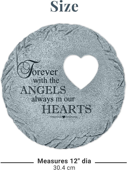 Let's Make Memories Personalized Always in Our Hearts Memorial Garden Stone - Sympathy Marker