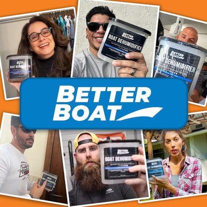 Moisture Absorber and Boat Dehumidifier, Charcoal Odor Remover for Damp Smell and Humidity, Unscented and Fragrance-Free, 4 Pack, Ideal for Basement, Closet, Home, RV, or Boating, No Refill Needed