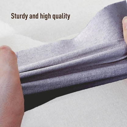 Citylife 3-Pack Collapsible Storage Bins with Lids, Linen Fabric Foldable Storage Boxes, Cube Closet Organization for Clothes, Blankets and Books, Gray