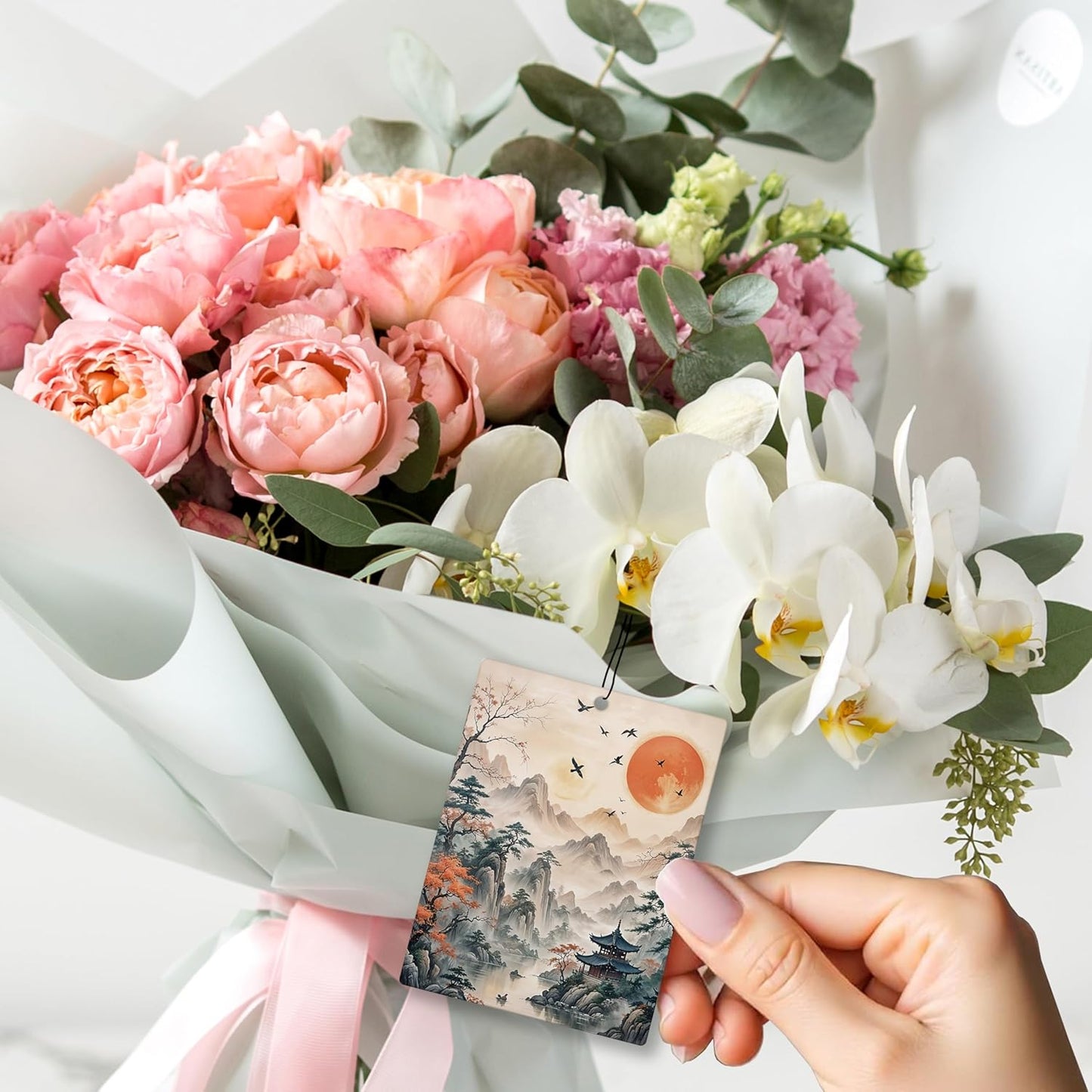 Car Air Freshener, Car Accessories Mirror Decor for Women Men-648