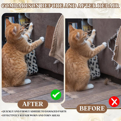 PATIKIL Linen Repair Patch, 8 x 11 Inch Self-Adhesive Linen Fabric Repair Patches for Sofa Couch Clothes Handbag Tents Car Seats Furniture, Sky Blue