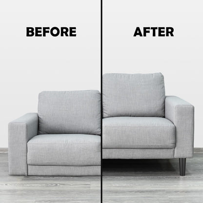 TURSTIN 8 Pack 8 Inch Plastic Furniture Legs with M8 T-Nuts Screws Tapered Sofa Couch and Chair Legs Replacement Furniture Legs for DIY Projects Sofas Coffee Tables Dressers Beds