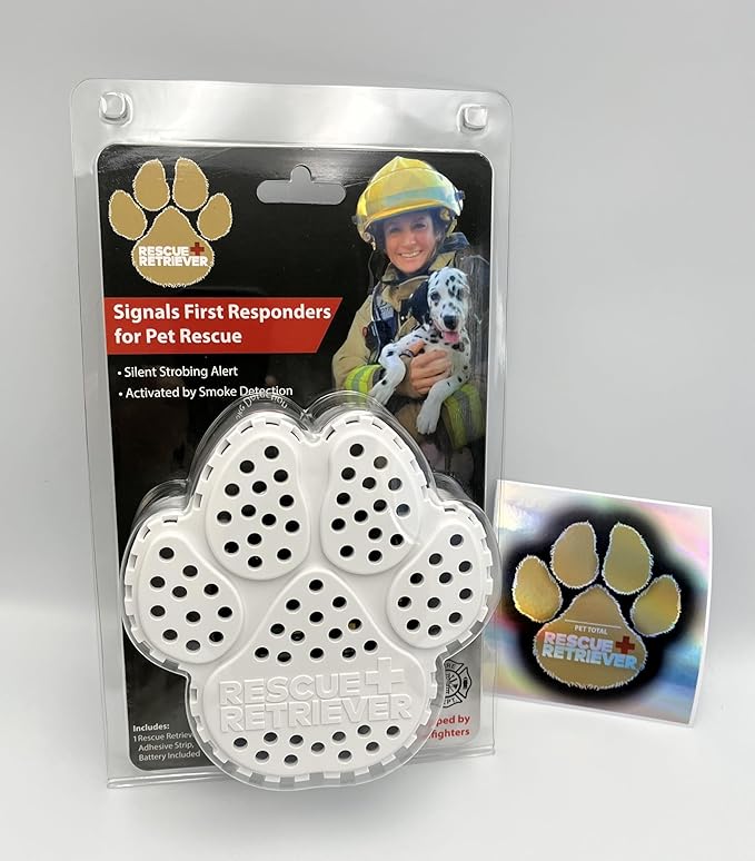 Rescue Retriever- Smoke Detector for pet Rescue in a Smoke or fire Emergency.