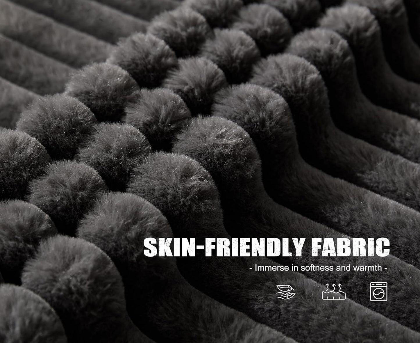 Modular Sectional Sofa 3-Seater Modular Couch with Deep Seat Memory Foam Cloud Chair with Pillows Oversized Sectional Sofa for Living Room Bedroom (Strip Grey, 3-Seater)