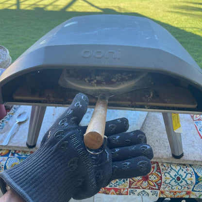 Grill Armor Oven Gloves 932°F Extreme Heat & Cut Resistant Oven Mitts with Fingers for BBQ, Cooking, Grilling, Baking –Accessory for Smoker, Cast Iron, Fire Pit, Camping, Fireplace, Griddle & More