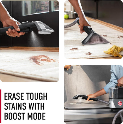 Hoover ONEPWR CleanSlate Cordless Portable Carpet + Upholstery Spot Cleaner Machine, Powerful Suction, Versatile Tools, Car and Auto Detailer, Pair with Hoover Spot & Upholstery Cleaner Solution