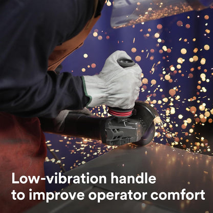 3M Electric Angle Grinder, 11130, VS, 4.5-5 in Slide Switch, 13-Amp, 120V, for Cutting, Grinding, Polishing and Rust Removal,1 EA