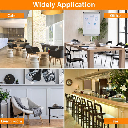 36 Pcs Square Chair Leg Floor Protectors, Felt Furniture Pads for Hardwood Floors, Chair Leg Protectors for Hardwood Floors, Floor Protectors for Chairs, No Scratches and Reduce Noise - Small Size