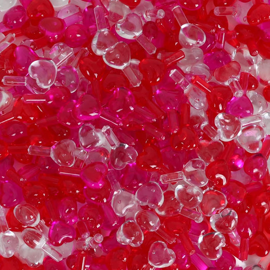 Ceramic Tree Replacement Bulbs - Bulbs for Vintage Ceramic Christmas Tree - Ceramic Christmas Tree Lights - Ceramic Christmas Tree Bulbs - Ceramic Christmas Tree Replacement Lights (Heart, 1200)