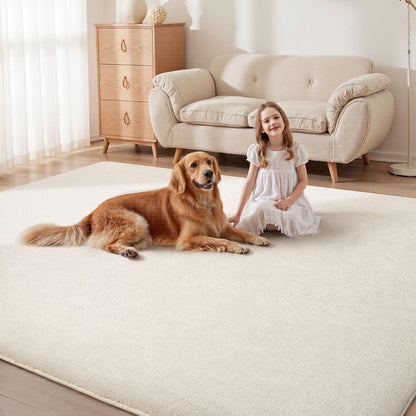 Sour Lemon 5x7 Area Rugs for Living Room, Soft Large Area Rug Fluffy Rugs for Bedroom，Machine Washable Area Rug Non Slip Carpet Rug for Living Room Playroom Kids Room Home Decor