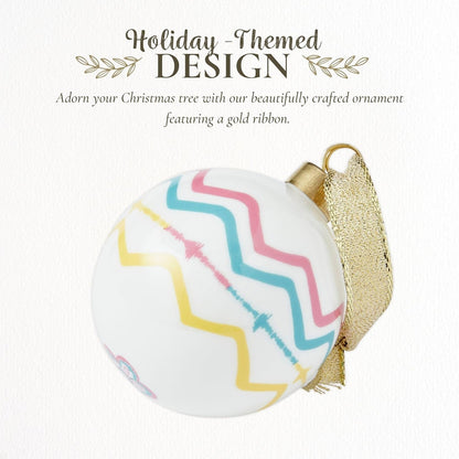 Spode Kit Kemp Christmas Ornament - Rik RAK - Fine China Whimsical Festive Keepsake, Collectible Holiday Decoration for Tree & Seasonal Decor - Holiday Ornament for Gift Giving