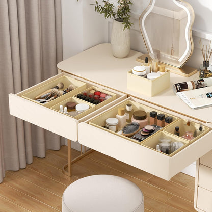 DIMJ Drawer Organizer Clothes - 16 Pack Baby Dresser Organizer for Nursery, Foldable Drawer Organizer Bins for Closet Bedroom Organization, Fabric Clothes Storage Dividers for Underwears, Socks, Bras