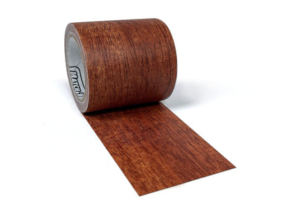 MATCH 'N PATCH Realistic Wood Grain Repair Tape - Durable Multi-Use Adhesive Tape for Furniture, Floors, Cabinets, Windows, Doors, RV, Home Decor & DIY Projects - Mahogany, 2.25 inch x 15 feet