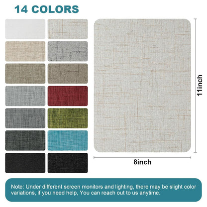 J.CARP 2Pcs Linen Repair Patches, Large Self-Adhesive Fabric Patch for Sofas, Couch, Furniture, Car Seats (8 * 11 inches-2PCS Floral Beige)