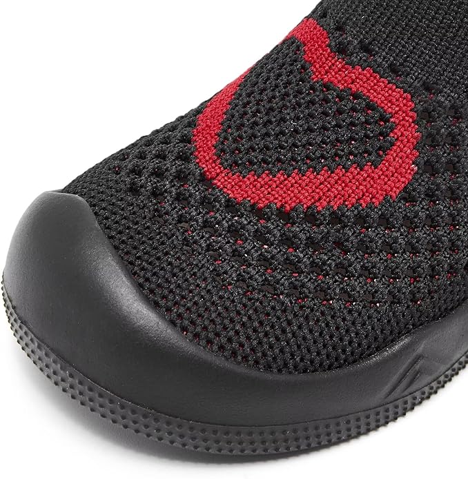 Eashi Baby Boy Girl Non-Skid Indoor Infant Walking Shoes Breathable Warm Elastic Sock Shoes with Memory Sole Protect Toes Outdoor Sneakers