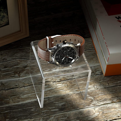 Clear Acrylic Risers 3 pcs, Square Acrylic Food Display Stands Tabletop, Display Shelf for Vendors, Collectibles, Funko Pop, Food, Glasses, Perfume, Small Plants - 5''x6''x7''