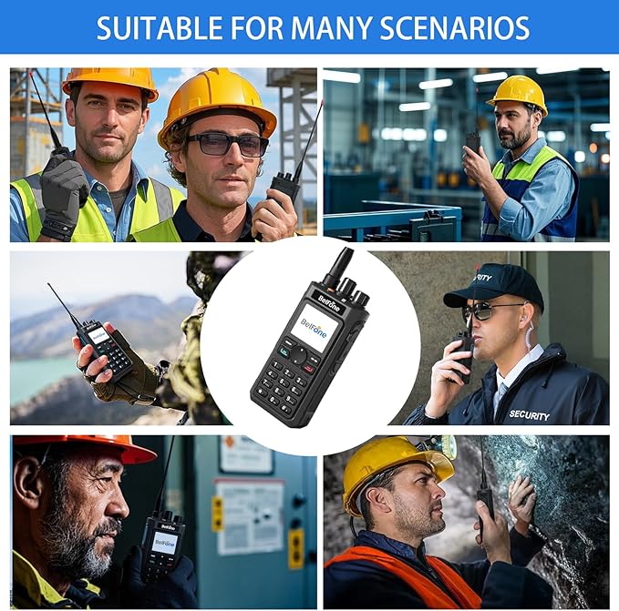 Dual Band Digital Ham Radio – 4000 Channels, GPS/APRS, NOAA Weather Alert, IP54, Bluetooth 5.5, 21H Battery for Outdoor, Hiking & Emergency