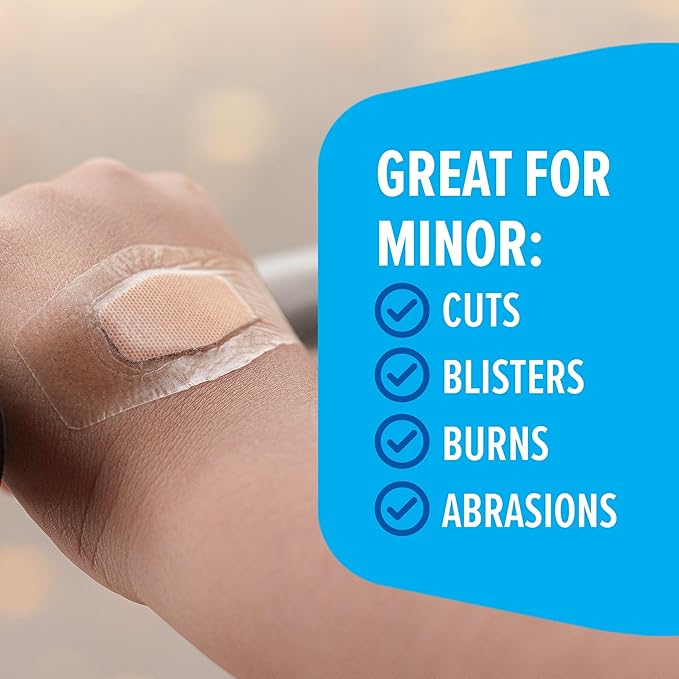 Nexcare Waterproof Clear Bandages, Covers And Protects, Assorted Sizes, 3 Packs, 150 Count