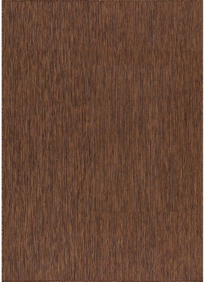 CAMILSON Outdoor Rug 5x7 Modern Area Rugs for Indoor and Outdoor Patios and Porches - Waterproof, Washable, Non-Shedding, Easy-to-Clean Outside Carpet (5 x 7, Solid - Gold)