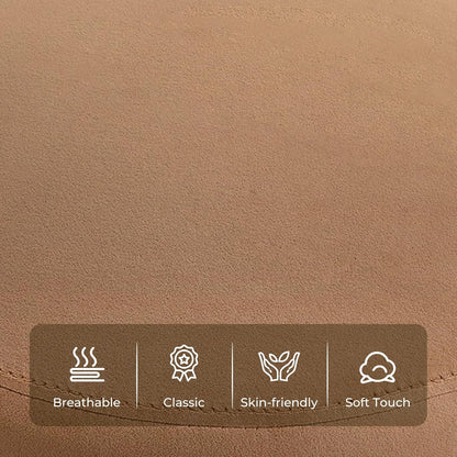 Furniliving Modern Round Ottoman, Soft Bedroom Ottoman Footstool Round Ottomans Stool for Living Room, Makeup Room, Coffee, Velvet