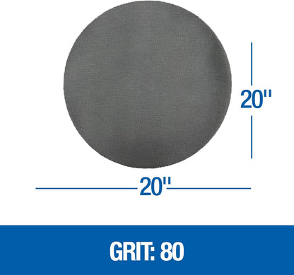 447080 Floor Sanding Screen Disc, 10 Pack, 20", Grit 80