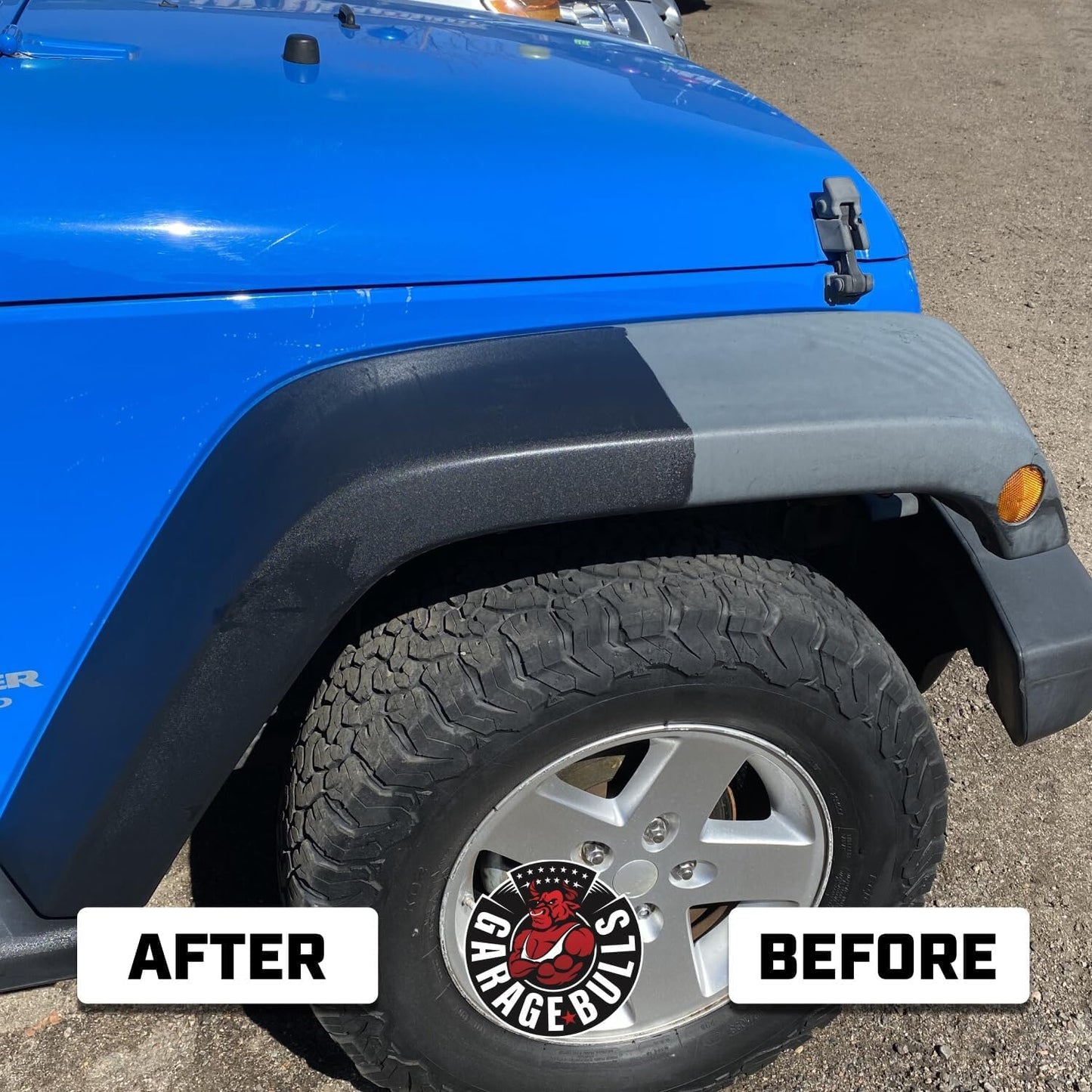 garage bulls Car Plastic Restorer & Hydrophobic Trim Ceramic Coating Kit Long Lasting Coating Car Accessories 30ml, 1fl oz (2 Pack)