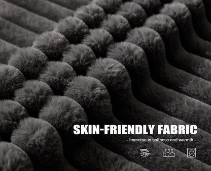 Modular Sectional Sofa 2 Seater Loveseat Modular Couch with Deep Seat Memory Foam Cloud Chair with Pillows Oversized Sectional Sofa for Living Room Bedroom (Strip Grey, Loveseat)