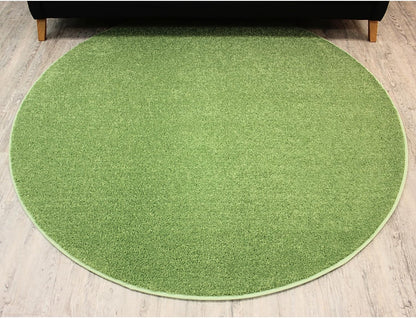 KOECKRITZ Soft and Colorful Kids Classroom Area Rugs (Passes Flammability Pill Test) Many Sizes and Bright Colors to Select from (6' Round, Lime)